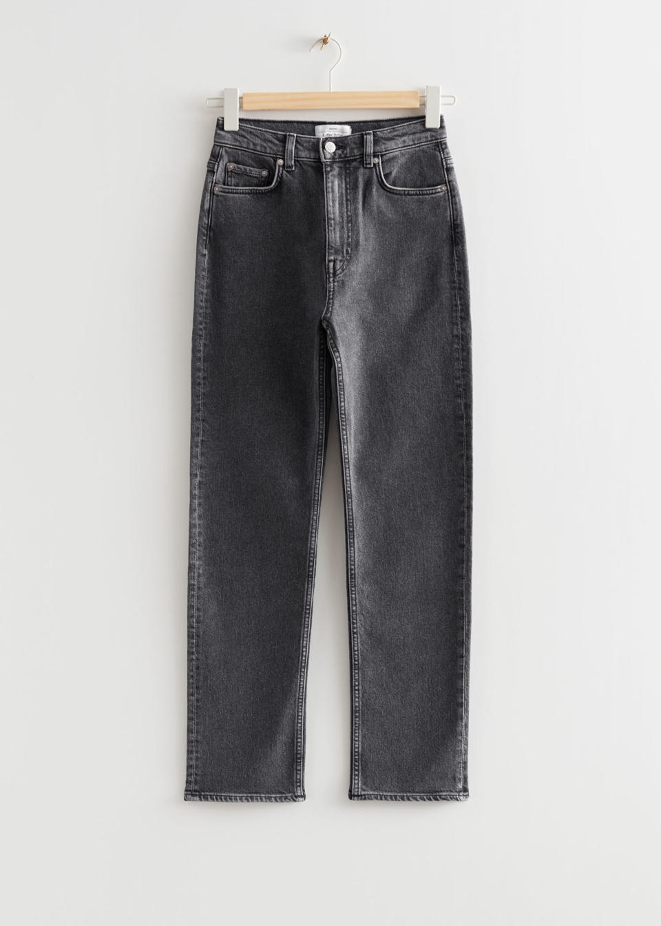 Slim Cut Jeans in Mid Grey. Image via & Other Stories.