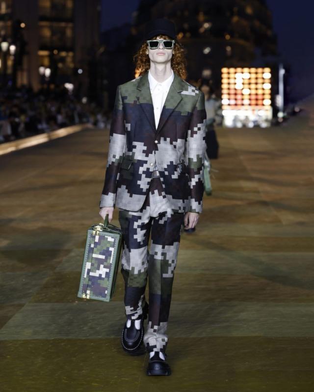 Louis Vuitton spring summer 23 menswear at Paris Mens Fashion Week