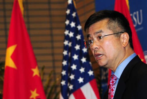 File photo of the US ambassador to China, Gary Locke, who has said that China's human rights record was deteriorating as its communist rulers feel threatened in the wake of pro-democracy uprisings across the Middle East