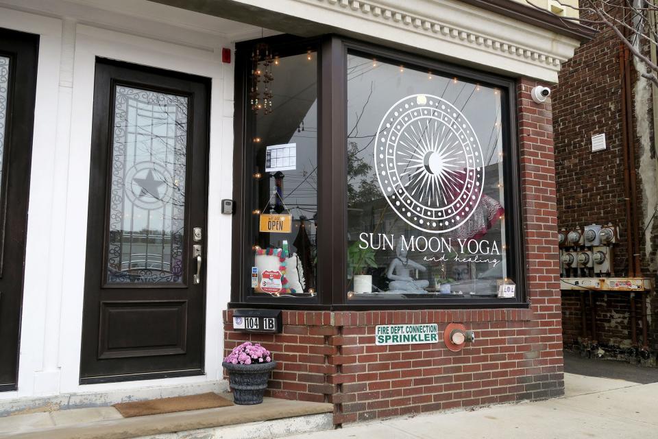 Exterior of the Sun Moon Yoga and Healing studio in Long Branch Tuesday, November 2, 2021.