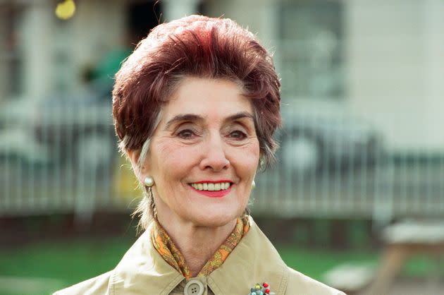 June Brown in character as Dot Cotton in 1997 (Photo: Mirrorpix via Getty Images)