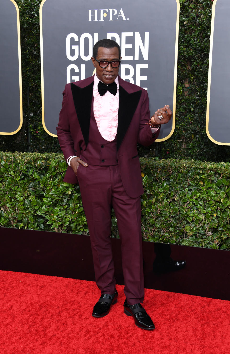 BEVERLY HILLS, CALIFORNIA - JANUARY 05: Wesley Snipes attends the 77th Annual Golden Globe Awards at The Beverly Hilton Hotel on January 05, 2020 in Beverly Hills, California. (Photo by Jon Kopaloff/Getty Images)