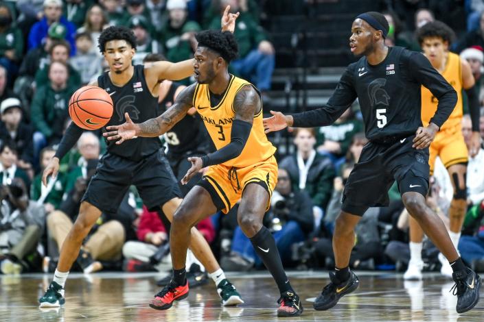 Couch: 3 quick takes on Michigan State's 67-54 win over Oakland