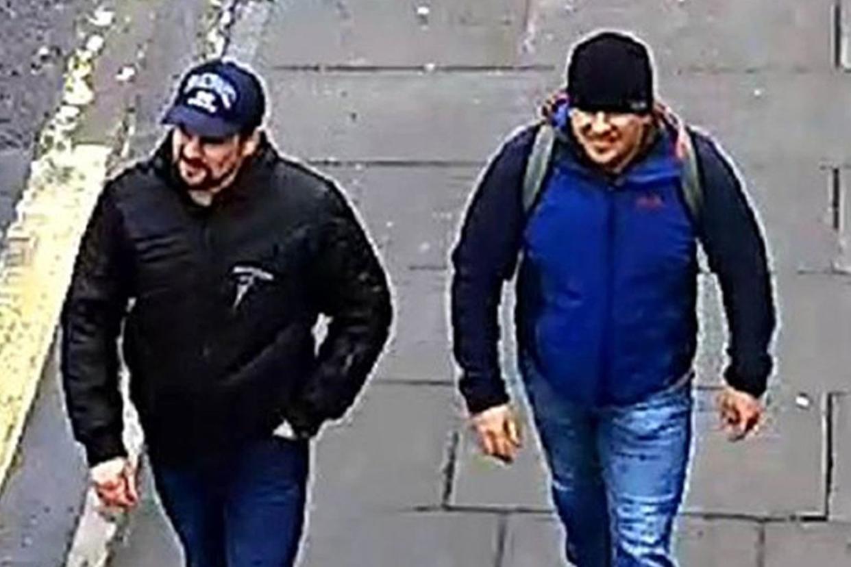 Senior officers say they will lose access to the European Arrest Warrant, which would hinder the hunt for the Russian spies suspected of carrying out the Novichok attack in Salisbury: PA/Met Police