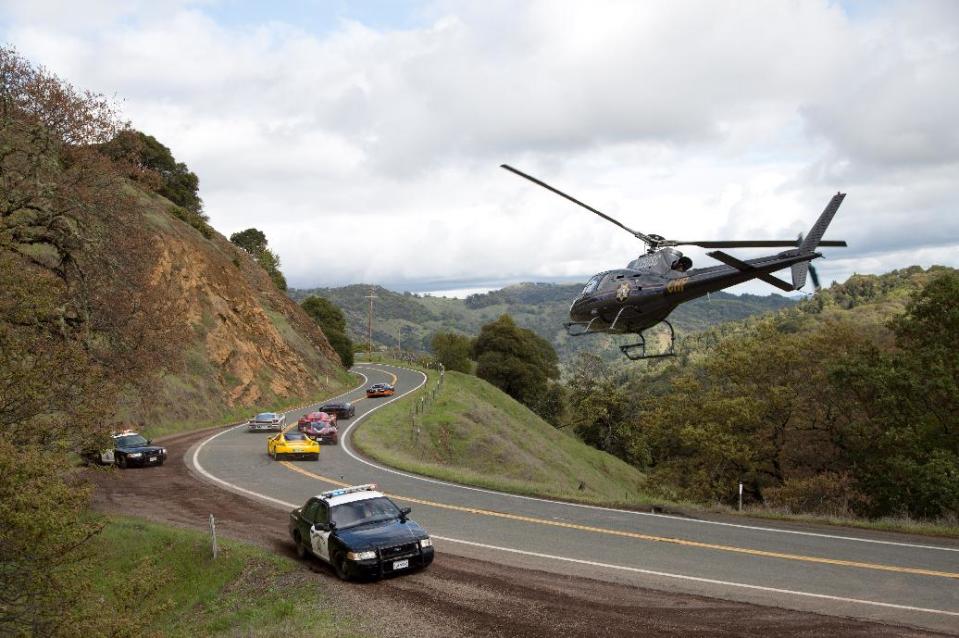 This image released by DreamWorks II shows a scene from “Need for Speed.” (AP Photo/DreamWorks II, Melinda Sue Gordon)