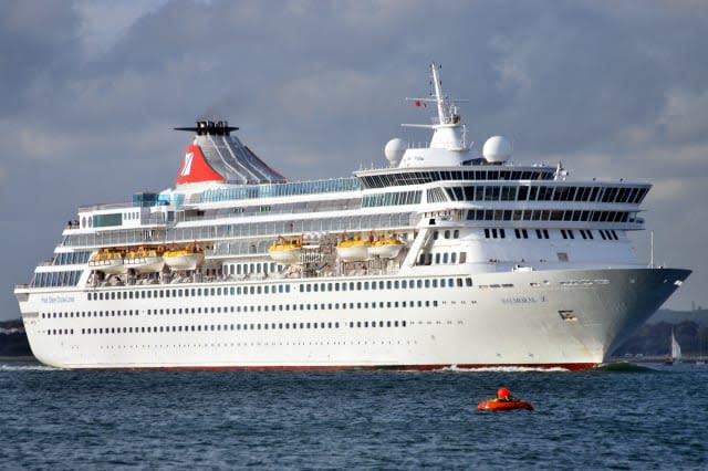 Fred Olsen cruise ship Balmoral Southampton Norwegian Fjords