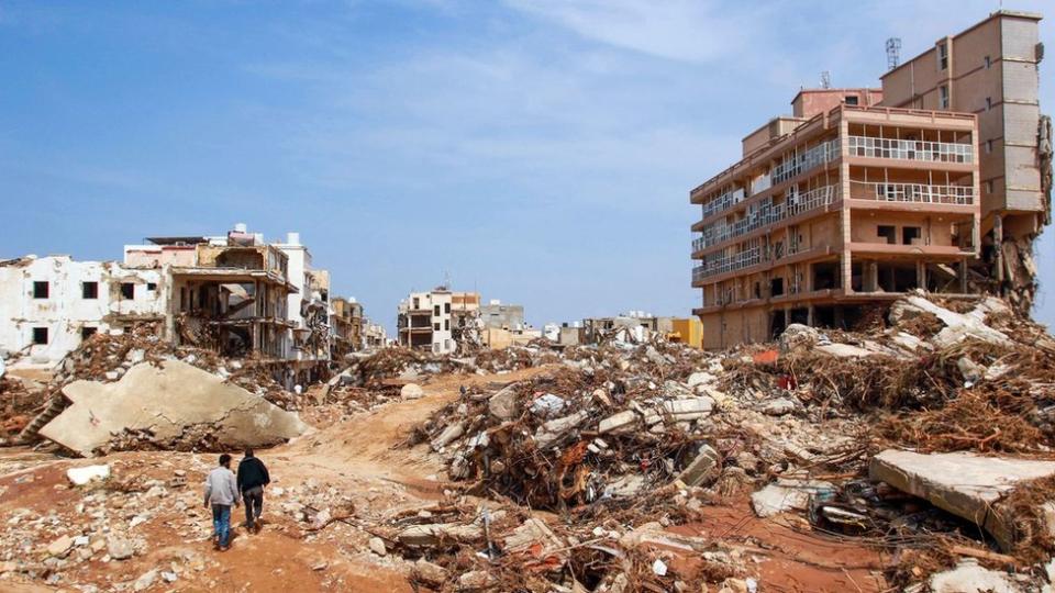 Devastation in Derna