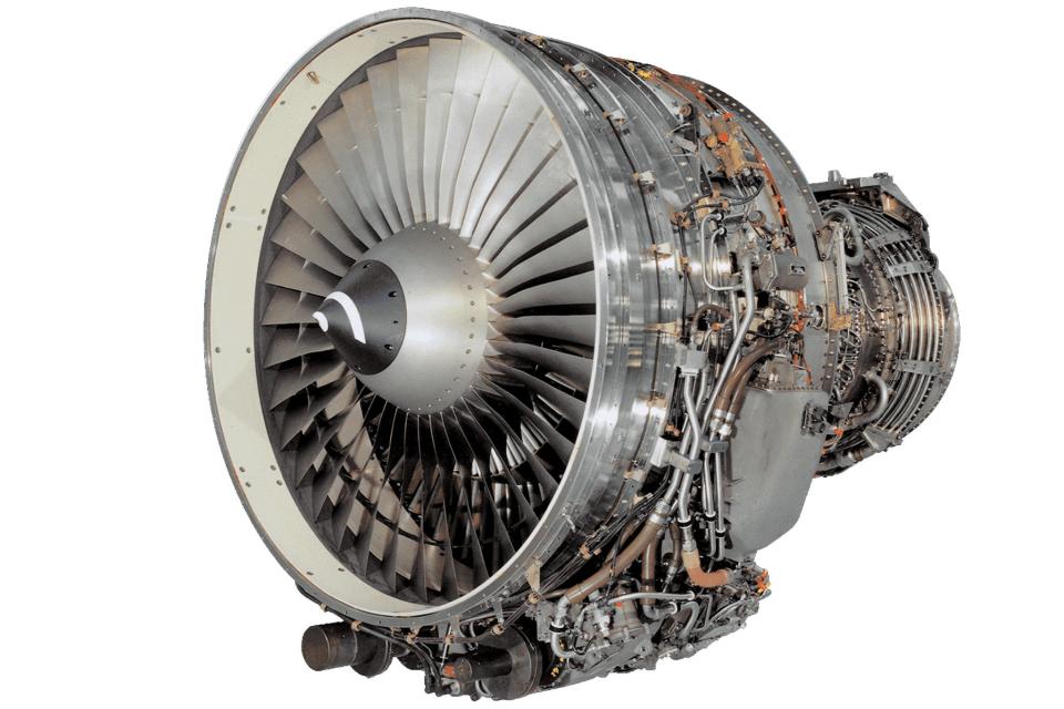 A CFM56. <em>CFM</em>