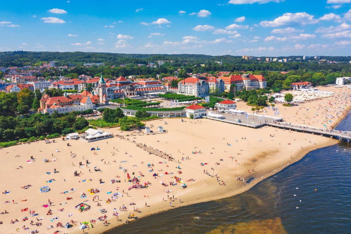 Poland’s Baltic coast is just the right level of balmy for a beach break (Getty)