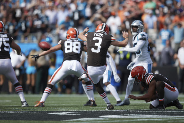 Browns rookie kicker Cade York has fallen in love with the process of  reaching for the unattainable 