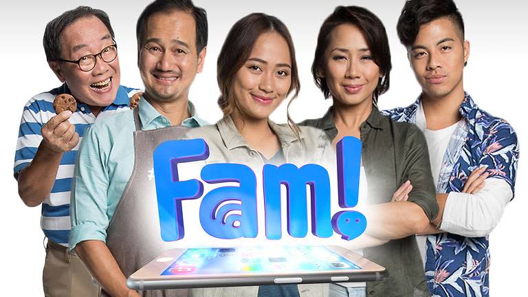 Local sitcom FAM! has been nominated for best comedy in this year’s International Emmy Awards.  FAM!, produced by Oak3 Films, is about a girl who aspires to be a journalist but is a misfit in a family of social media influencers. The 13-episode Toggle TV series was released in October 2018 and stars Jermaine Leong, Gurmit Singh, Vernetta Lopez, Benjamin Kheng and Patrick Teoh. (PHOTO: Mediacorp/Toggle)