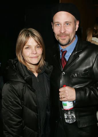 <p>Peter Kramer/Getty</p> Kathryn Erbe and Terry Kinney