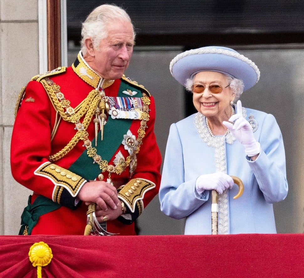 Prince Charles and Queen Elizabeth