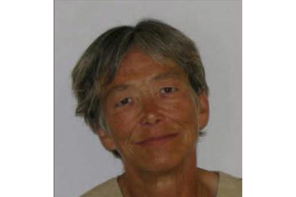 This booking photo provided by the Missouri Department of Corrections shows Sandra Hemme. Judge Ryan Horsman ruled late Friday, June 14, 2024, that Hemme, who has spent 43 years behind bars, had established evidence of actual innocence and must be freed within 30 days unless prosecutors retry her. He said her trial counsel was ineffective and prosecutors failed to disclose evidence that would have helped her. (Missouri Department of Corrections via AP)