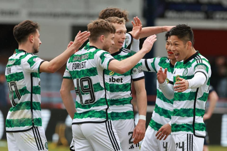 James Forrest scored a double against Dundee <i>(Image: PA)</i>