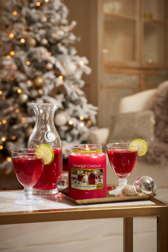 Yankee Candle has released its Christmas collection including scents such  as Singing Carols and Holiday Morning