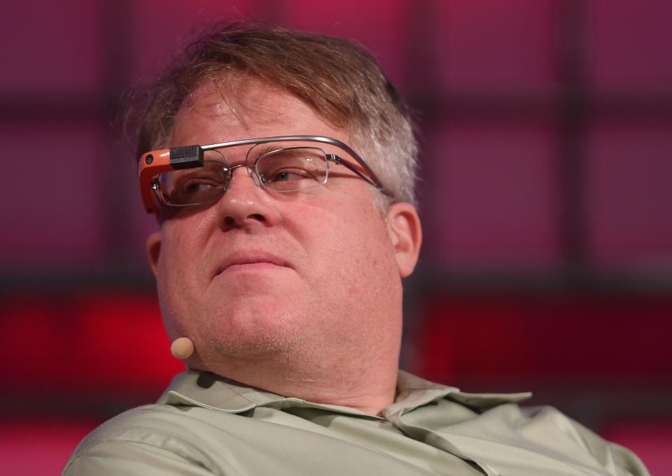 Tech blogger Robert Scoble at the Dublin web summit being held at the RDS in Dublin.