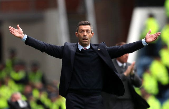 Pedro Caixinha shows frustration