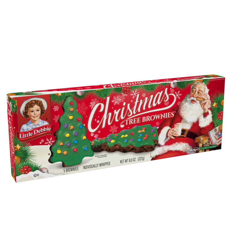 Little Debbie Christmas Tree Brownies