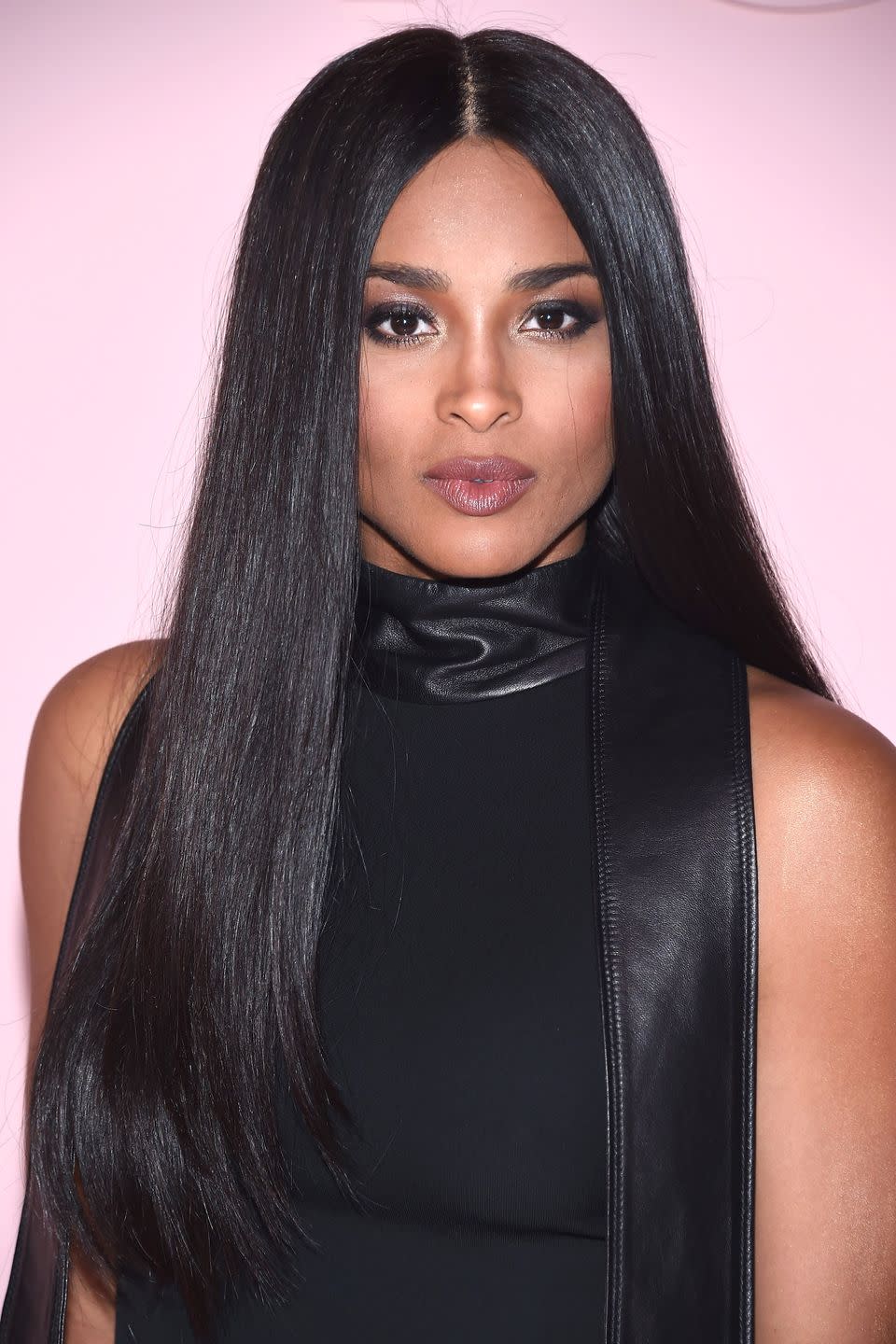 <p>Recently, Ciara was seen sporting a more natural, beautiful dark brown color. </p>