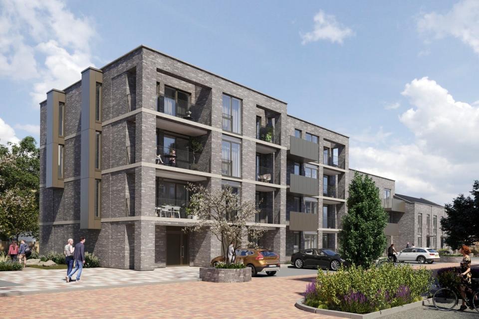 The Folium in Muswell Hill has shared ownership and market sale homes. Residents can also opt for an on-site allotment (Handout)