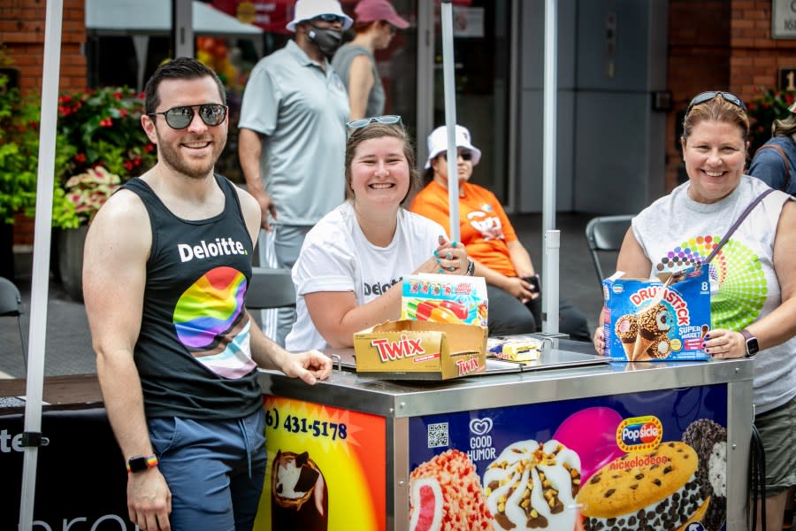 Grand Rapids Pride Festival on Saturday, June 22, 2024. (Michael Buck/WOOD TV8)