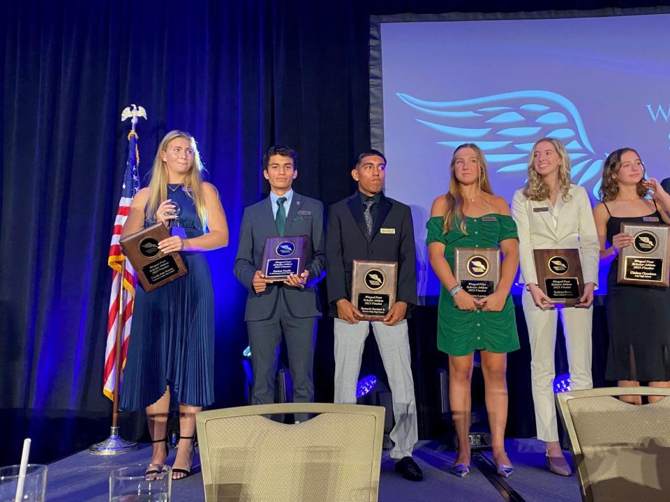 The Winged Foot Scholarship Foundation held its 34th annual banquet on May 15 at the Naples Grande Beach Resort. Seacrest's Carole Ann Hussey was named the 2023 Winged Foot Scholar Athlete.