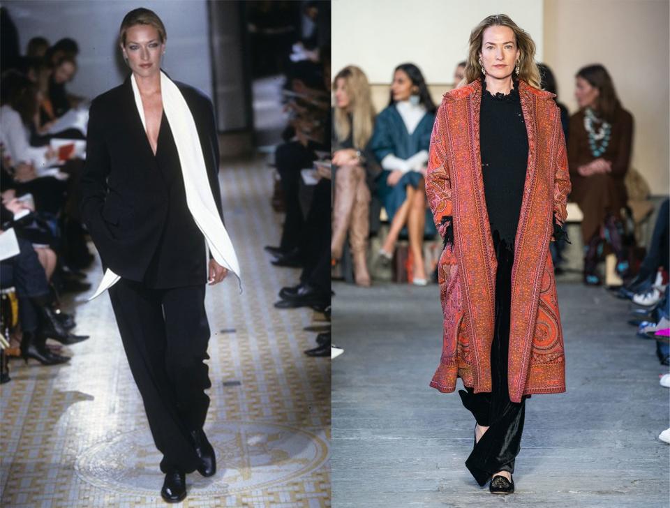 Hermès Fall 2001; Etro Fall 2019