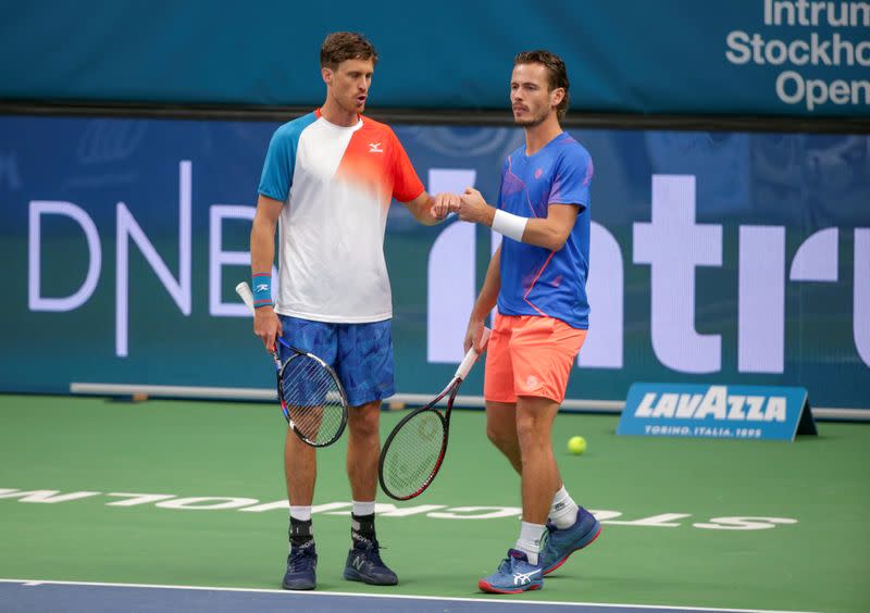 FILE PHOTO: ATP 250 - Stockholm Open - Men's Doubles Final