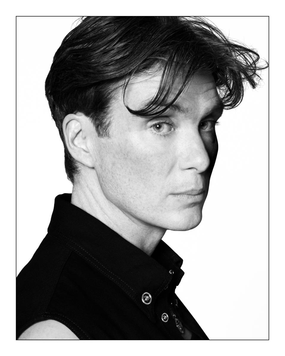 Cillian Murphy in the new Versace Icons campaign.