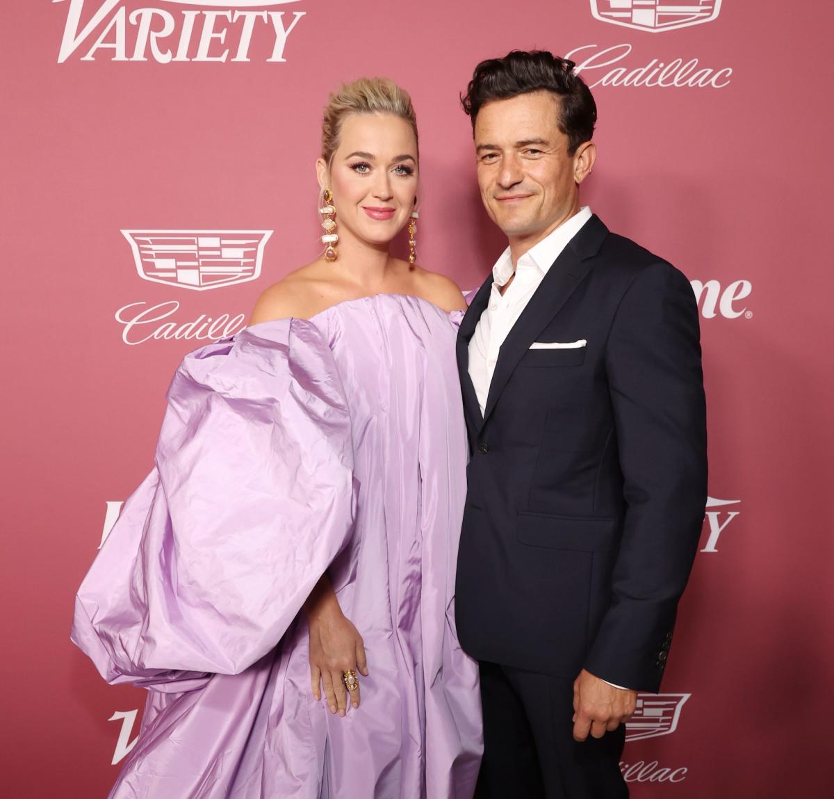 Orlando Bloom Gets Flirty Over Katy Perry's Latex Look: 'Wear That Home  Babe