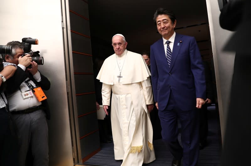 Pope Francis visits Japan