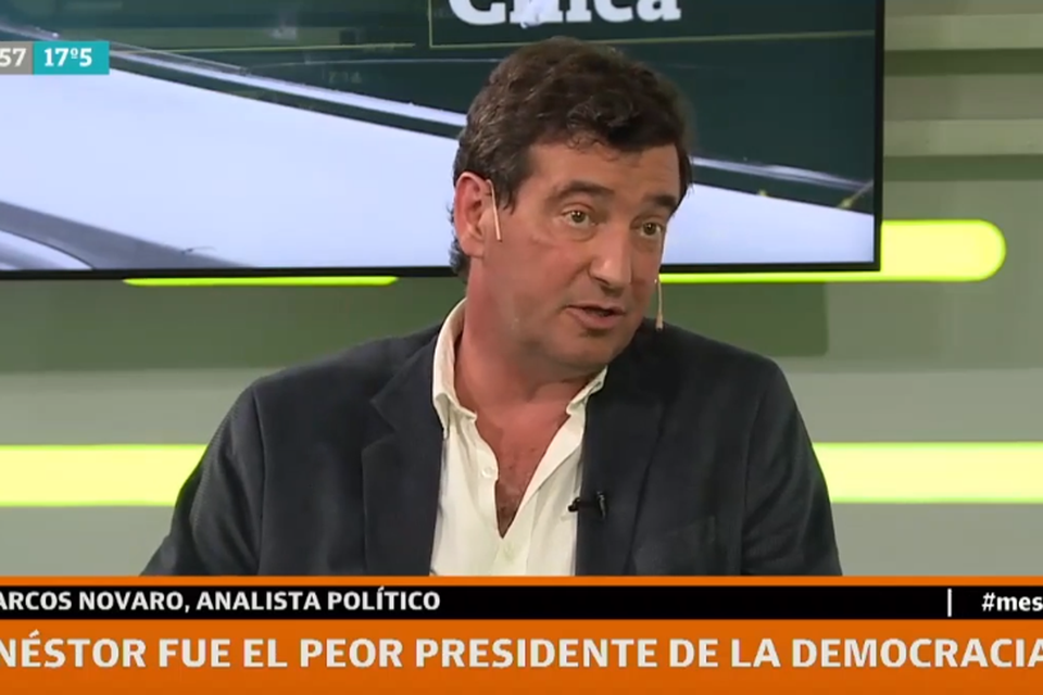 Marcos Novaro analizó la carta de Cristina Kirchner y dijo que "ella le dice a Alberto que varios de los 'funcionarios no funcionan', pero no dice cuáles son. Entonces él no puede fortalecer a sus funcionarios ni tampoco reemplazarlos"