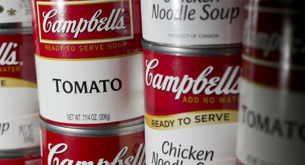 General Views Of Campbell Soup Co. Products Ahead Of Earns