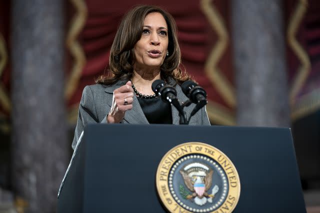 Greg Nash/The Hill/Bloomberg via Getty Images U.S. Vice President Kamala Harris