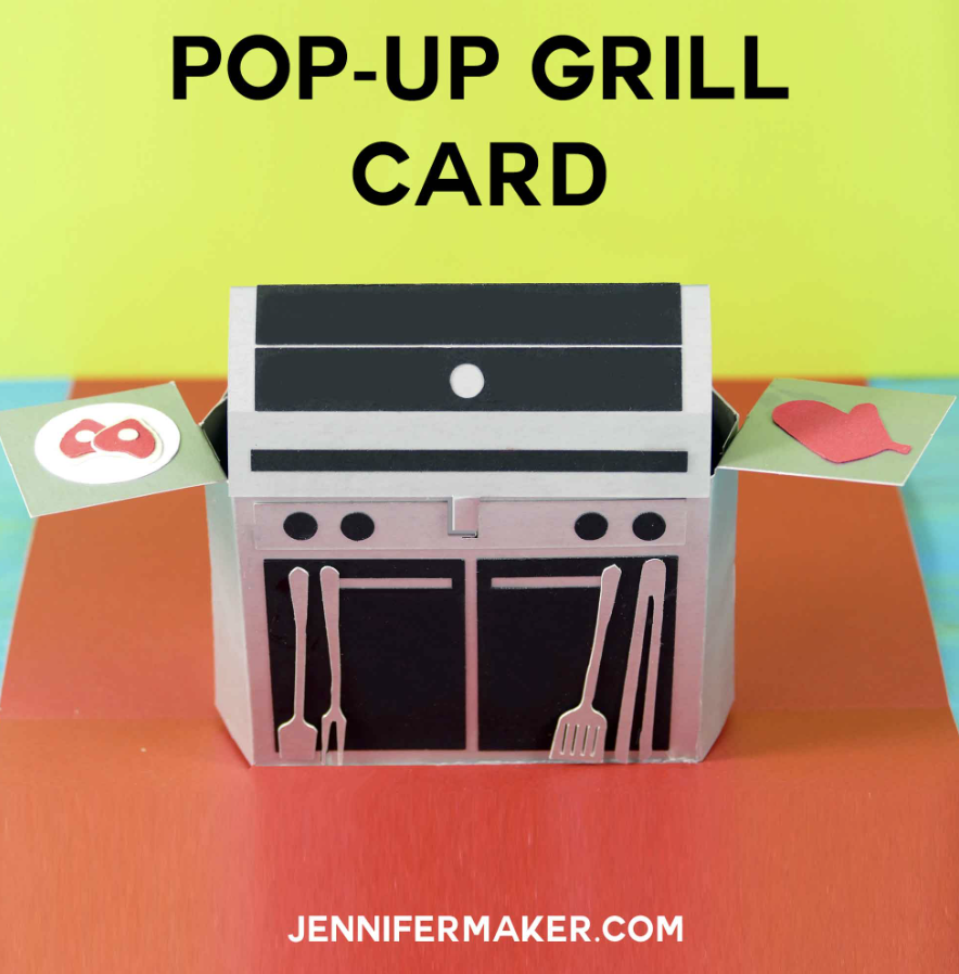 26) Pop-Up Grill Card