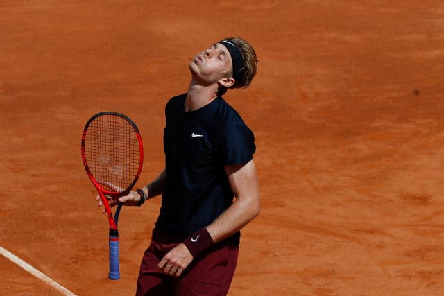 Denis Shapovalov came agonisingly close to upsetting Rafael Nadal