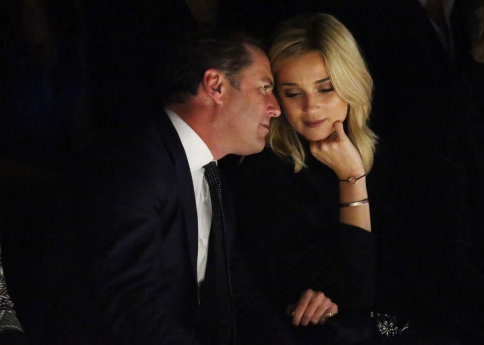 Rumours the pair became engaged started early this year. Photo: Getty