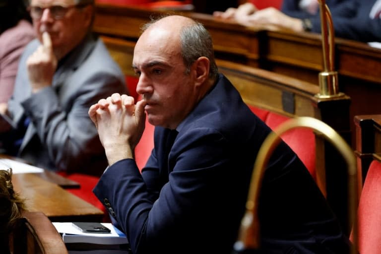Le député LR Olivier Marleix à l'Assemblée nationale à Paris, le 17 février 2023 - Ludovic MARIN © 2019 AFP