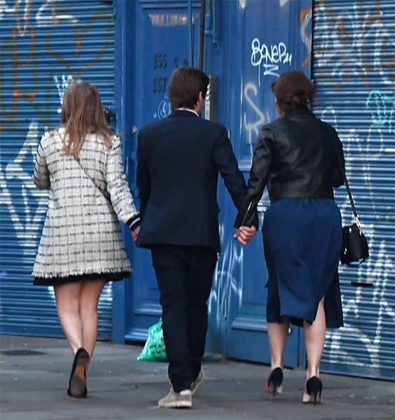 Princess Eugenie enjoys double date with Princess Beatrice and