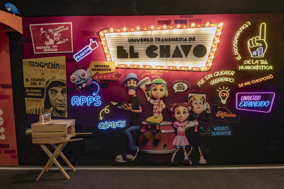 Antes de entrar en la vecindad podrás dar un recorrido por la historia de El Chavo