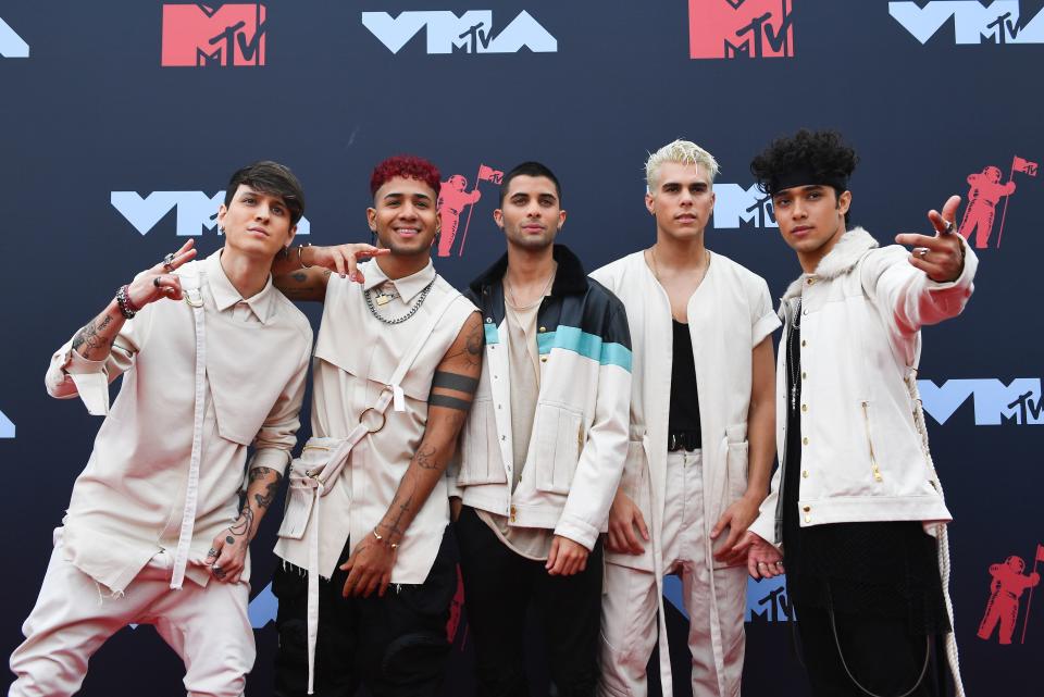 <h1 class="title">CNCO</h1><cite class="credit">Photo: Getty Images</cite>