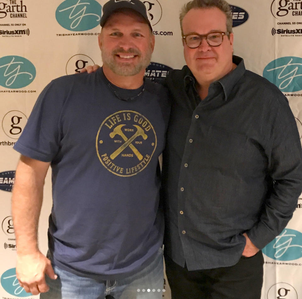 <p>"Here's to circles." — Garth Brooks, revealing that Modern Family star Eric Stonestreet was once his security guard, on Instagram</p>