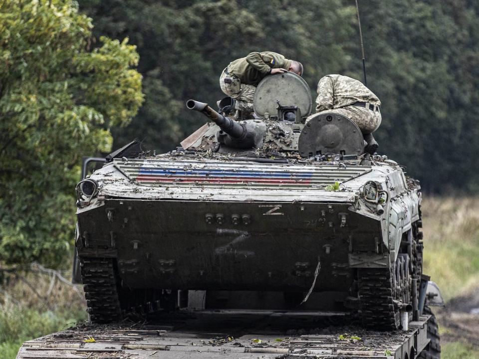 Russian tank Kharkiv Ukraine