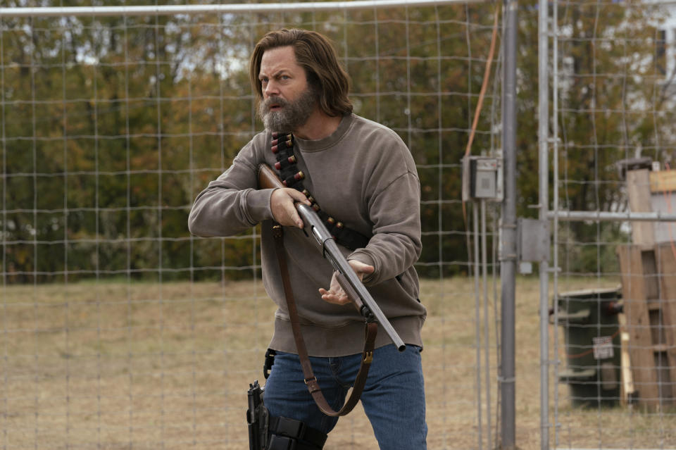 Nick Offerman in HBO's The Last of Us (Liane Hentscher/HBO)