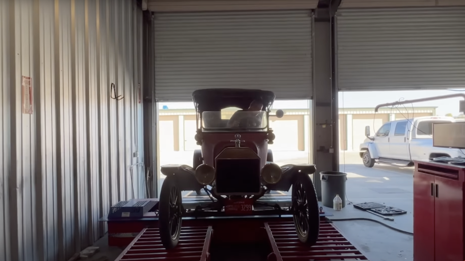 ford model t runabout dyno testing