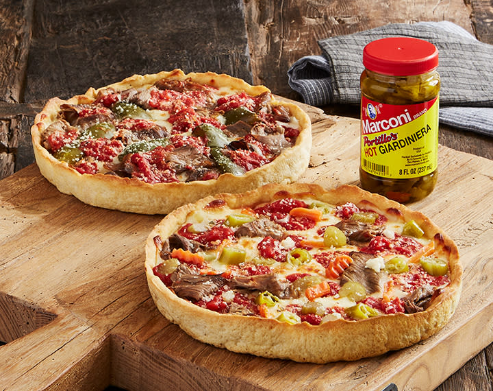 Chicago Legends Portillo’s and Lou Malnati’s collaborate for the third year in a row on legendary Italian Beef Deep Dish Pizza, exclusively available on TastesofChicago.com.