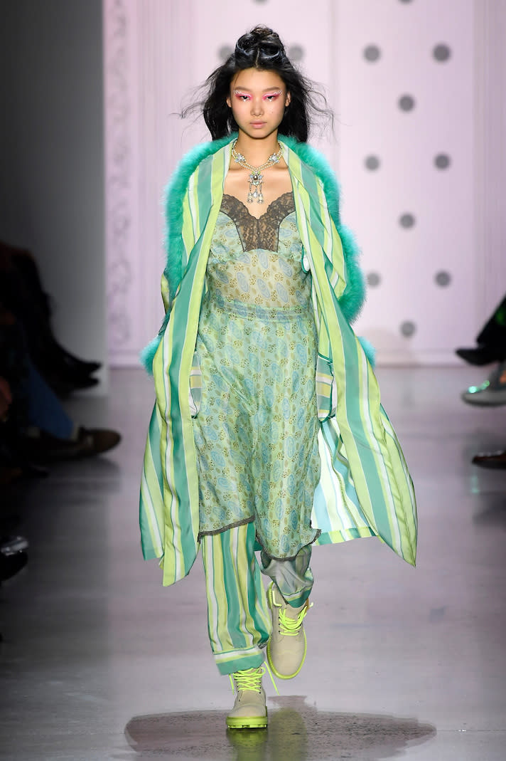 WWD/Shutterstock.Anna Sui show, Runway, Spring Summer 2020, New York Fashion Week