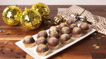 <p>Party on the outside, cookie dough on the inside.</p><p>Get the recipe from <a href="https://www.delish.com/cooking/recipe-ideas/recipes/a57273/disco-truffles-recipe/" rel="nofollow noopener" target="_blank" data-ylk="slk:Delish;elm:context_link;itc:0;sec:content-canvas" class="link ">Delish</a>.</p>