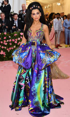 Dimitrios Kambouris/Getty Dua Lipa at the 2019 Met Gala